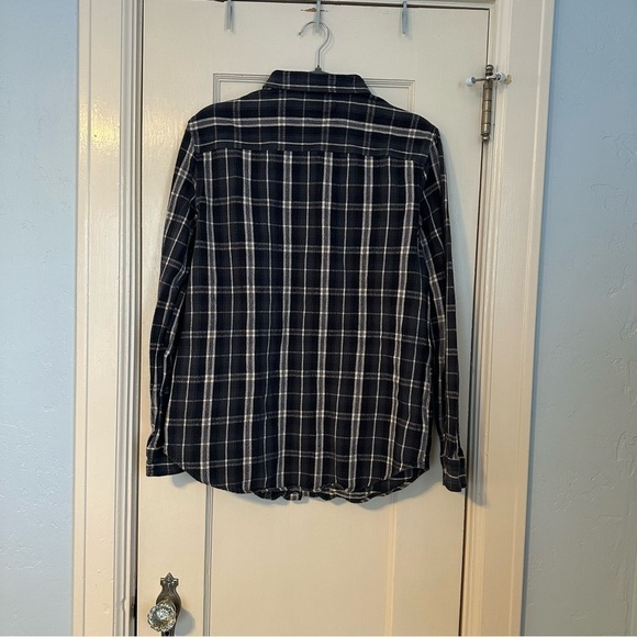 Polo Ralph Lauren Shirt Gray Plaid Flannel Long Sleeve Button Down Size 18/20 - Picture 3 of 12